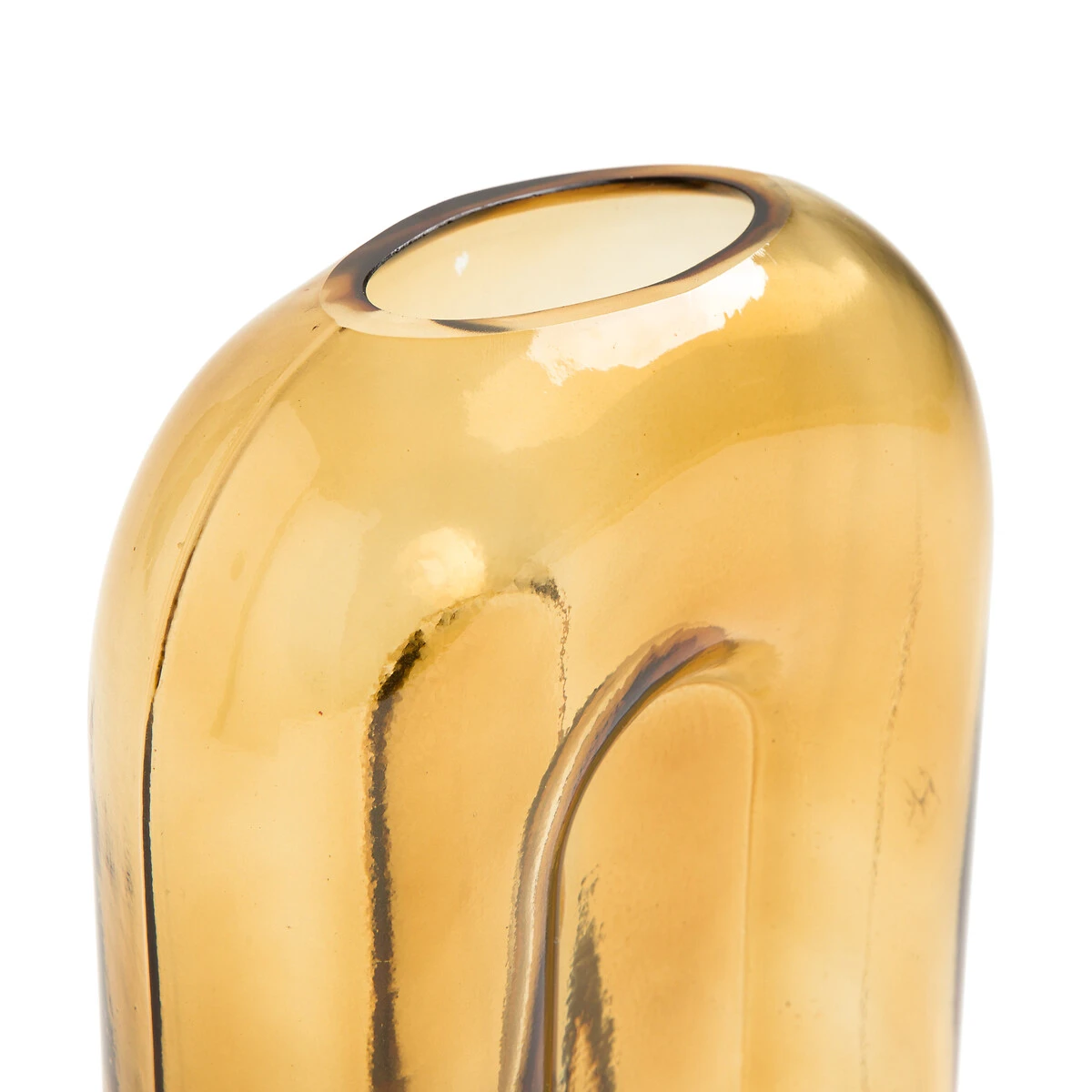 Vase En Verre Ambré, Ambrina 6 Vase En Verre Ambré, Ambrina – Image 4