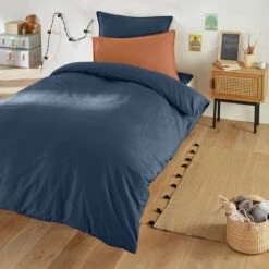 Drap Housse Enfant Uni En Coton Lavé, Scenario -Ameublement De Maison 43efa7a9a3047667612ffe9c11b037ff