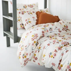 Housse De Couette Flanelle De Coton, Rosine