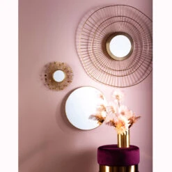 Miroir Rond En Métal Fer Filaire Ø70 Cm, Spyk -Ameublement De Maison 472d805216a68c53186bab79441e7903