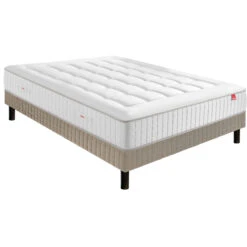 Ensemble Matelas Ressorts Le Suprême + Sommier -Ameublement De Maison 4763ab881ed0b4396ba49c8d3f0e0bad