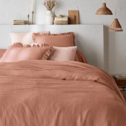 Drap Plat Uni Gaze De Coton, Kumla -Ameublement De Maison 49eb1c7b5618abb045f0c4f4ba0ea8f9