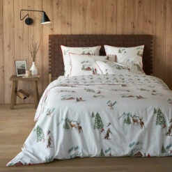 Drap Plat En Percale De Coton, St Moritz -Ameublement De Maison 4a1d251409cdfd3268b0808e3b046056