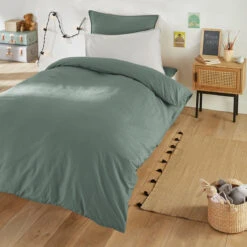 Drap Housse Enfant Uni En Coton Lavé, Scenario -Ameublement De Maison 4a4051adb2c1f12baae09c298f2e39d2