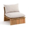 Fauteuil De Jardin, Acacia, Brut -Ameublement De Maison 502156027a2006b43371aa81427a019c