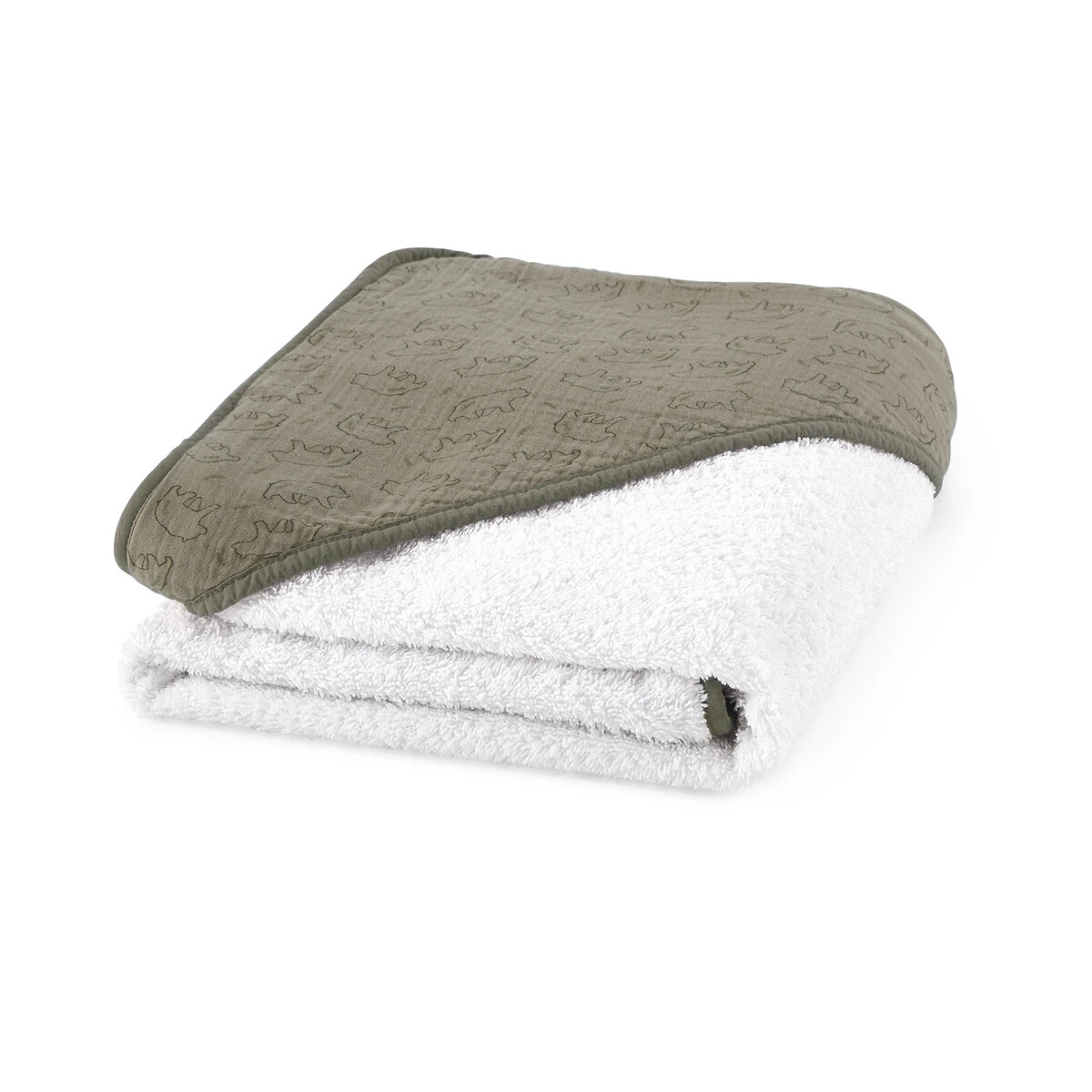 Cape De Bain Gaze De Coton Biologique, Cuddly 3 Cape De Bain Gaze De Coton Biologique, Cuddly