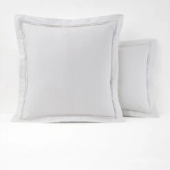 Taie D'oreiller Percale Pur Coton, Palace