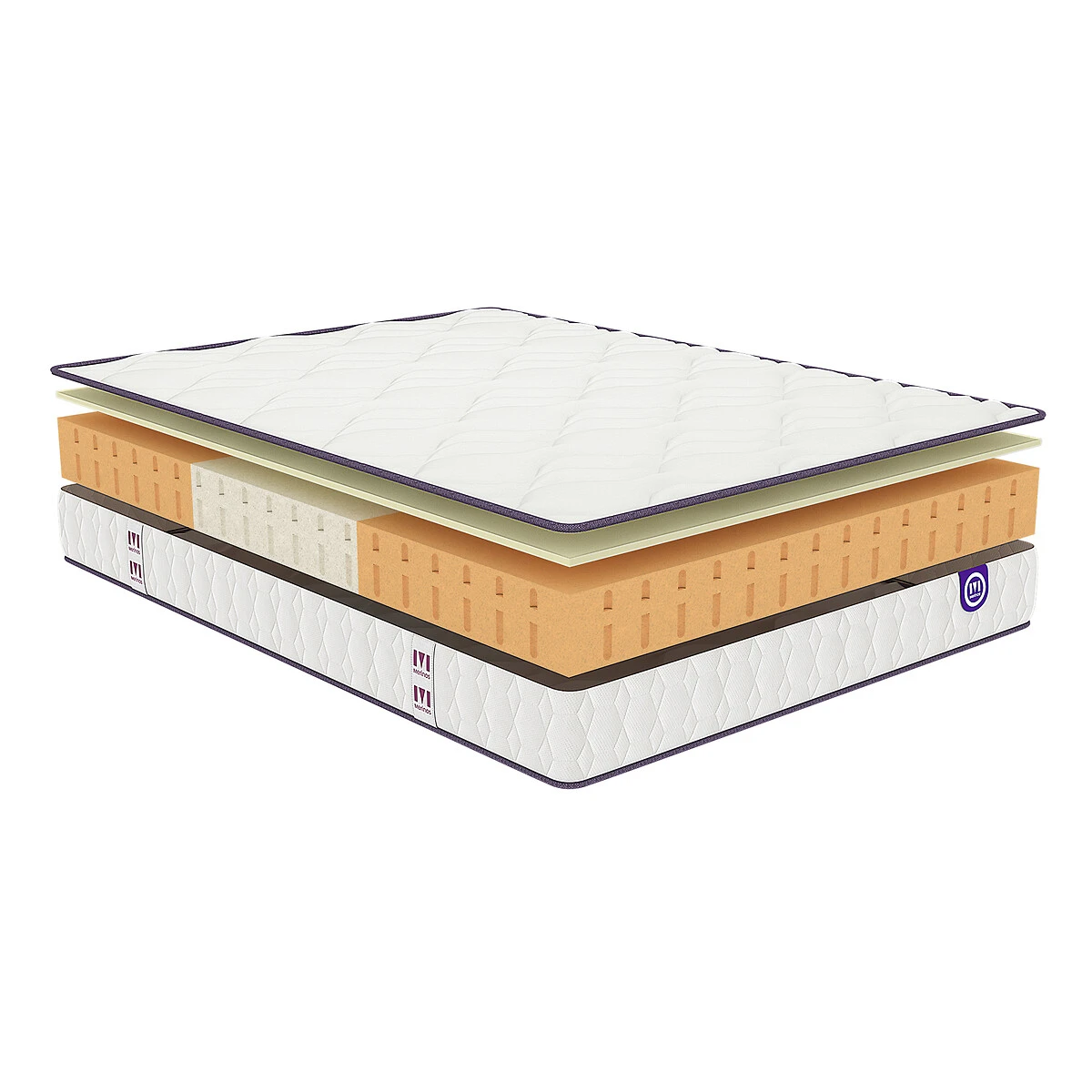 Matelas Latex Ferme 3 Zones 19 Cm, Happy Lit 8 Matelas Latex Ferme 3 Zones 19 Cm, Happy Lit – Image 6