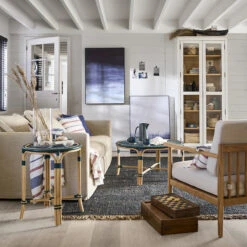 Toile En Lin Imprimée 70x100 Cm, Azul -Ameublement De Maison 53f963930bd09646b25e0348dd703217