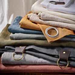 Rideau Lin Lavé Doublé Anneaux, Private -Ameublement De Maison 54cb53d95b92f1c365bfe3e41bb8d3a5