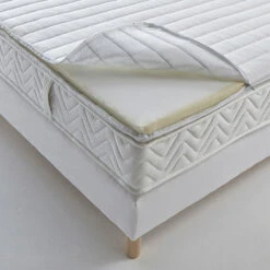 Surmatelas Mémoire De Forme, Traité Non Feu, H5 Cm -Ameublement De Maison 566426e8908cea16cb0ff38ae14d4536