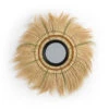 Miroir à Frange En Fibre Végétale ø100 Cm Mane -Ameublement De Maison 57313e5d280d23ef93903c1798d0035d