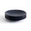 Lot De 4 Assiettes Plates, Grès émaillé, Preto 1 Lot De 4 Assiettes Plates, Grès émaillé, Preto -Ameublement De Maison 576ea2dd8d9870a321a695a28280a524 2