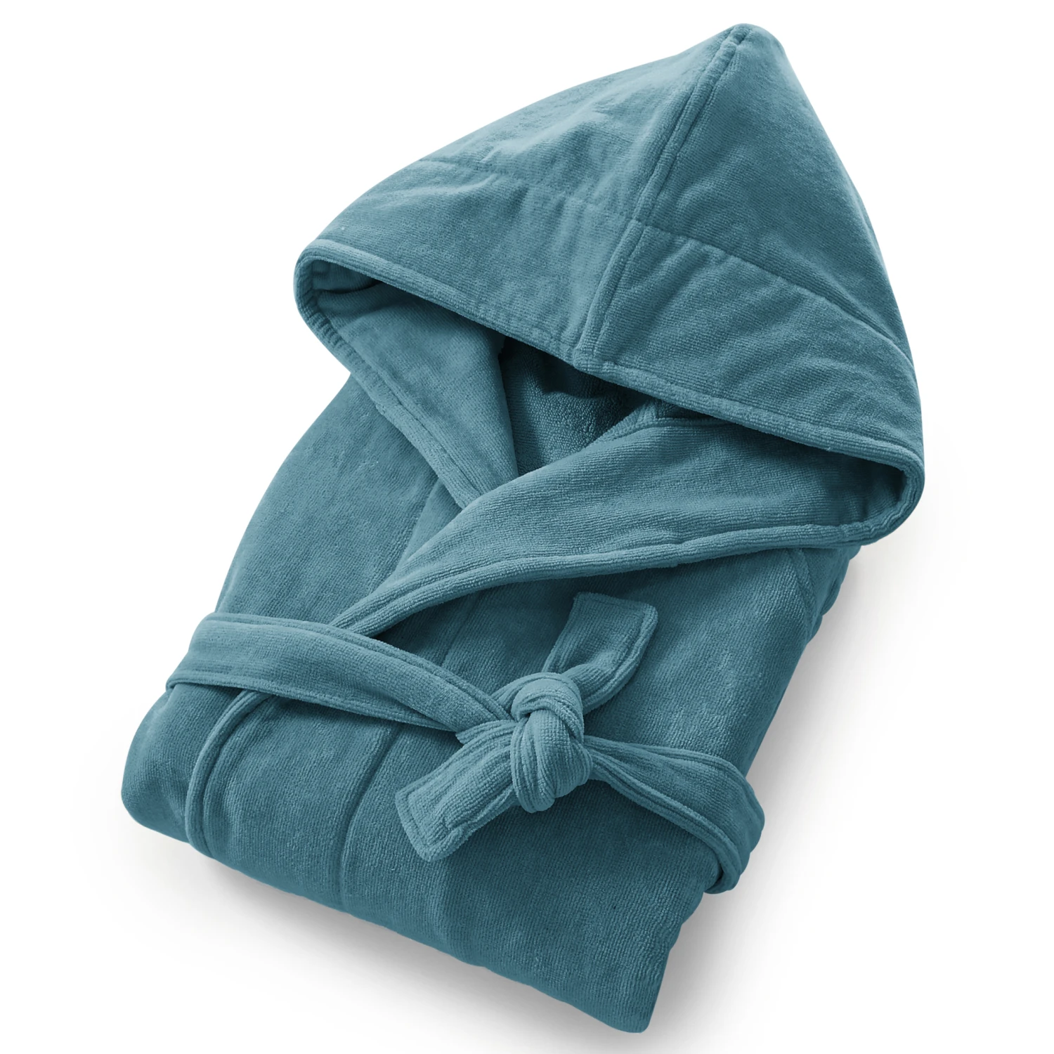 Peignoir Capuche éponge Velours 450 G/m2, Trizie 9 Peignoir Capuche éponge Velours 450 G/m2, Trizie – Image 7