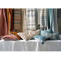 Housse De Coussin En Lin Et Coton, Riscaya -Ameublement De Maison 596370cab94aec75a1628e380bfd1bab