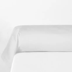 Taie De Traversin Unie Percale Coton Bio Scenario