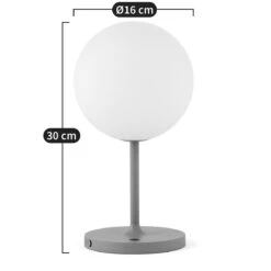 Lampe Indoor/outdoor H30 Cm, Fanosa -Ameublement De Maison 5b9580fc4f75ec51702e3c493bcb931d