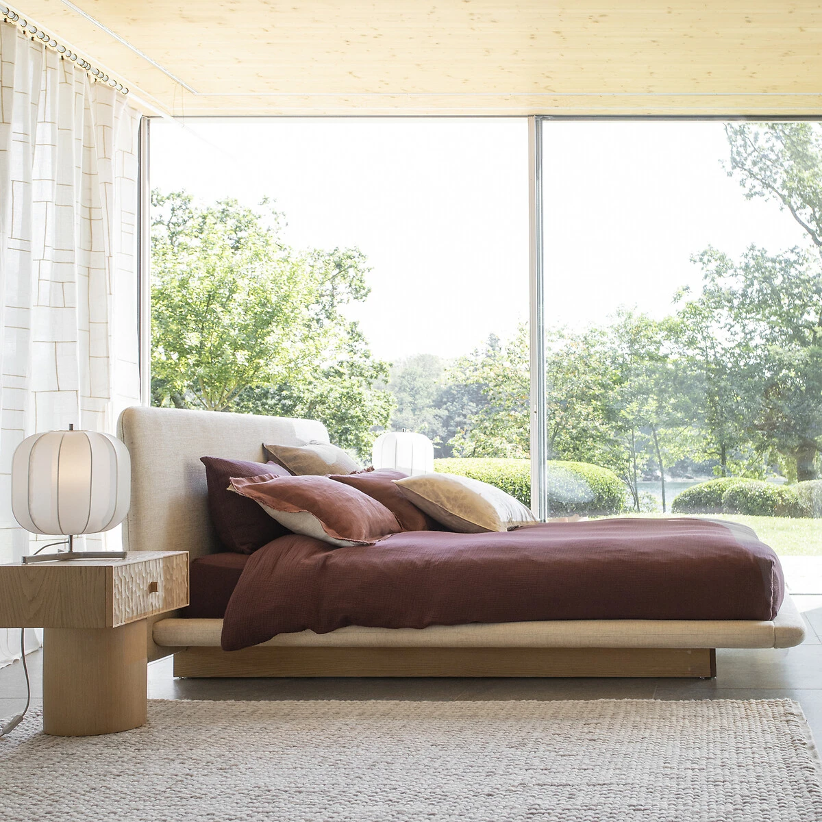 Voilage En Lin Et Coton Brodé, Oulya 7 Voilage En Lin Et Coton Brodé, Oulya – Image 5