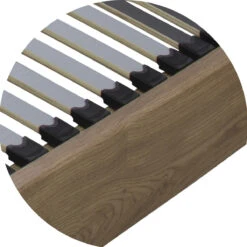 Sommier Déco à Lattes + Pieds -Ameublement De Maison 5c9d272161732cd9a7abde1d0d19b3a7