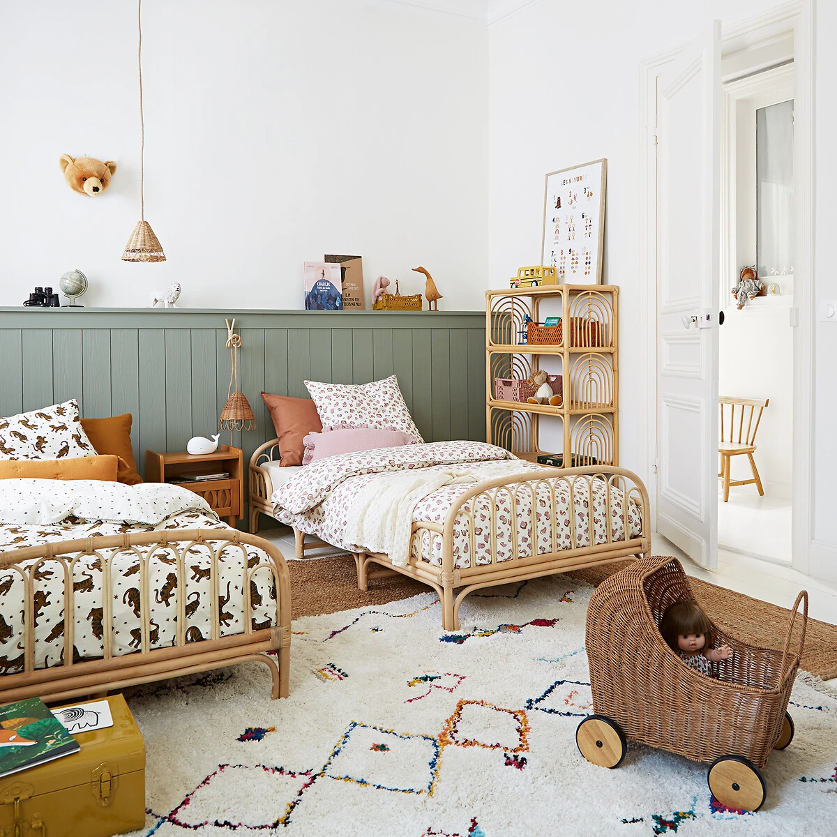 Taie D'oreiller 30% Coton Recyclé, Tigris 9 Taie D'oreiller 30% Coton Recyclé, Tigris – Image 7