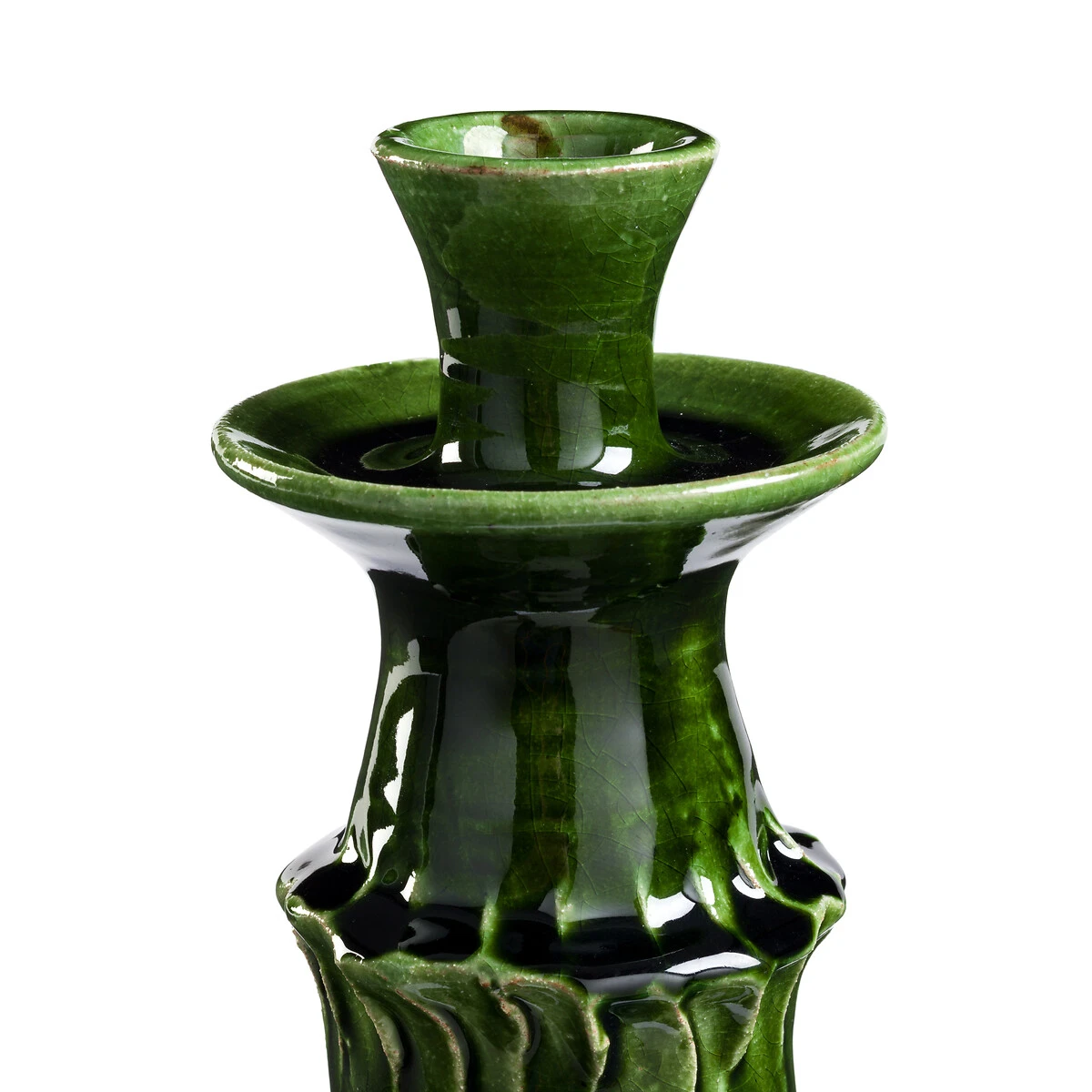 Bougeoir Droit En Terre Cuite H30cm, Makero 5 Bougeoir Droit En Terre Cuite H30cm, Makero – Image 3