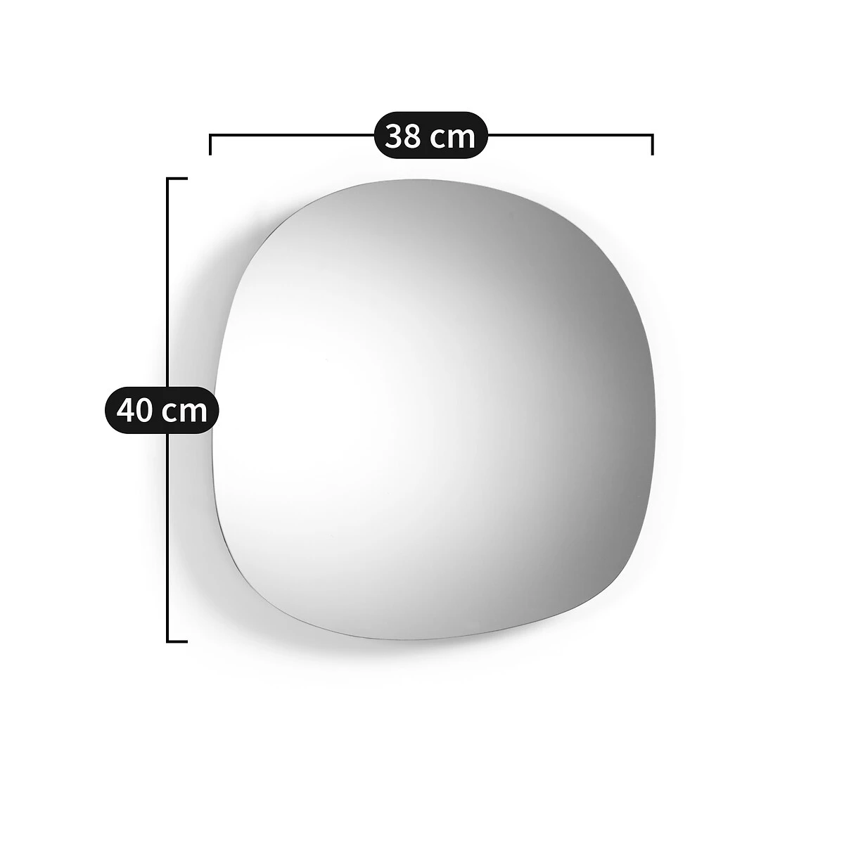 Miroir Organique Taille XS, Biface 6 Miroir Organique Taille XS, Biface – Image 4
