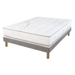 Sommier Tapissier Lattes Recouvertes