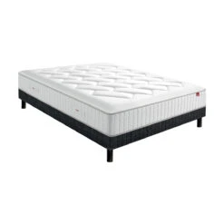 Ensemble Matelas Ressorts L'Authentique + Sommier -Ameublement De Maison 63d06d79aacfe657b94df236a297a016