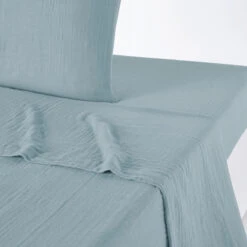 Drap Plat Uni Gaze De Coton, Kumla -Ameublement De Maison 63d9ab2c6db531607acc2acdda88f0f1