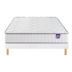 Ensemble Matelas Cosy Lit + Sommier à Lattes -Ameublement De Maison 641bf786ec2b9572ac153057e0c33f1b