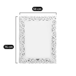 Miroir Sculpté 58x76 Cm, Ablanca -Ameublement De Maison 658ab063f79db9bfa88a7d107c7841ca