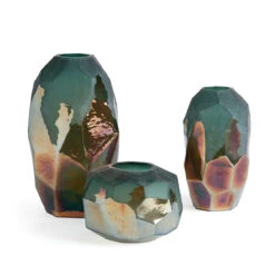 Vase En Verre H27,5 Cm Opale -Ameublement De Maison 68871d5745d60bcfa31bb9514ab91ba4