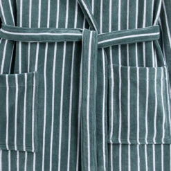 Peignoir Capuche éponge Velours Rayures 450g Bagno -Ameublement De Maison 68ade4139cc862e4284b0d25081f4089