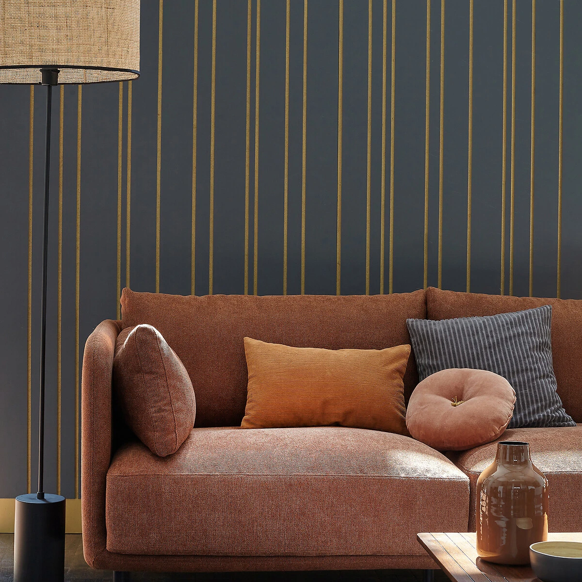 Coussin Rond Velours, Paula 9 Coussin Rond Velours, Paula – Image 7