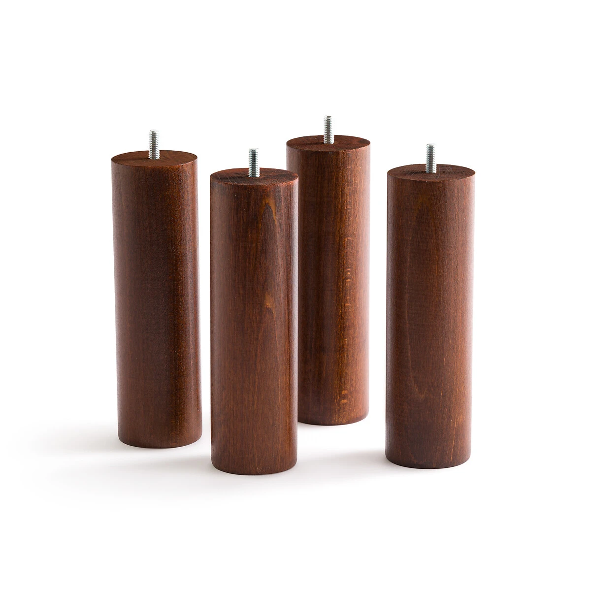 Lot De 4 Pieds De Sommier Ronds, Hurtado 3 Lot De 4 Pieds De Sommier Ronds, Hurtado