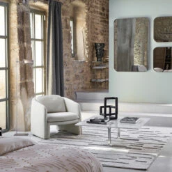 Miroir Carré Nickel Satiné, H55cm, Caligon 20 Miroir Carré Nickel Satiné, H55cm, Caligon -Ameublement De Maison 6f012b6b0f903278ce1012323f205937