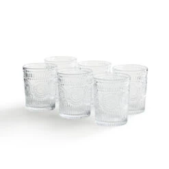 Lot De 6 Verres à Whisky En Verre Alivio