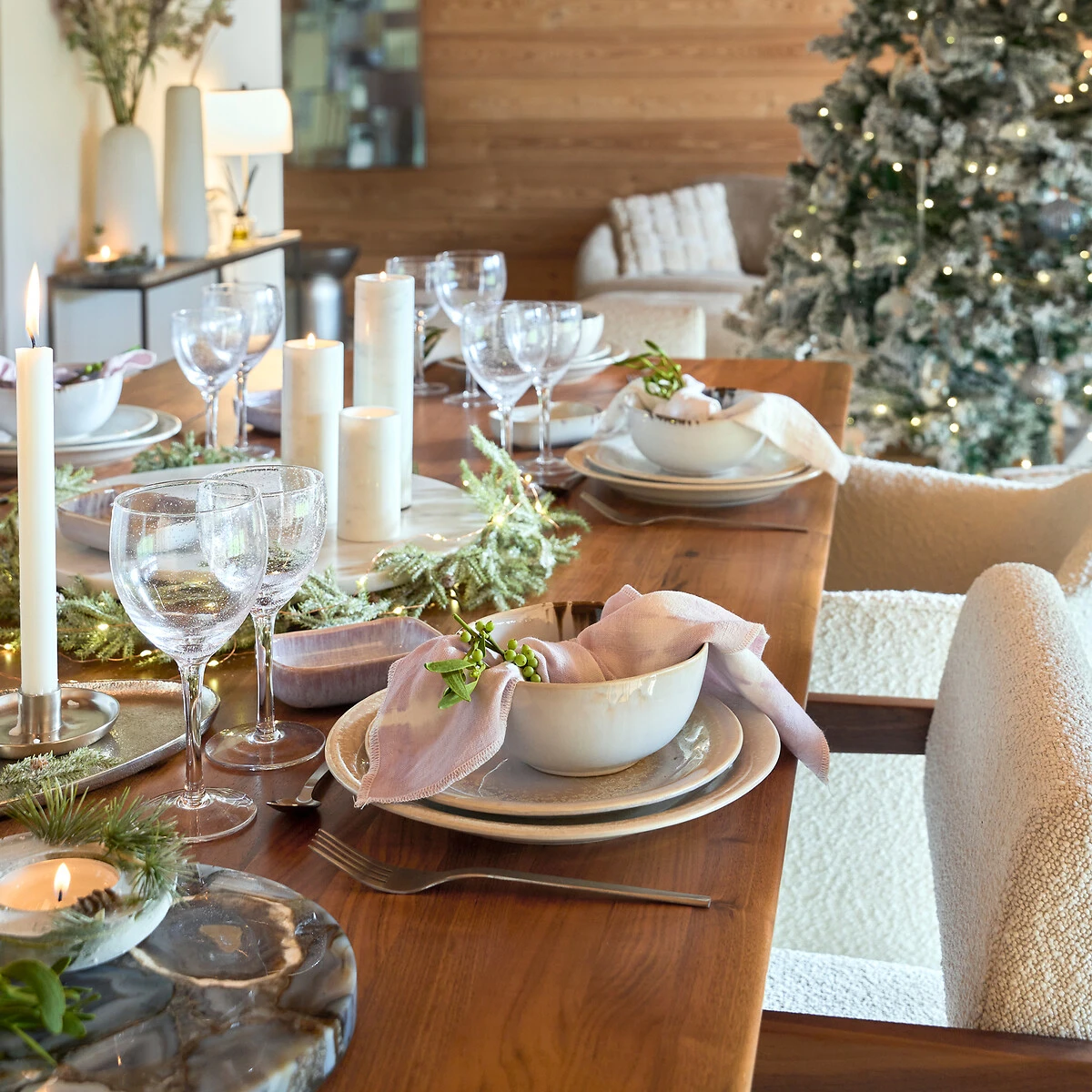 Lot De 4 Assiettes Plates Grès émaillé, Celestial 10 Lot De 4 Assiettes Plates Grès émaillé, Celestial – Image 8