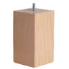 Lot De 4 Pieds Sommier Forme Carrée Haut. 15 Cm -Ameublement De Maison 72a655805d9ffba922bad3d80d0e0531