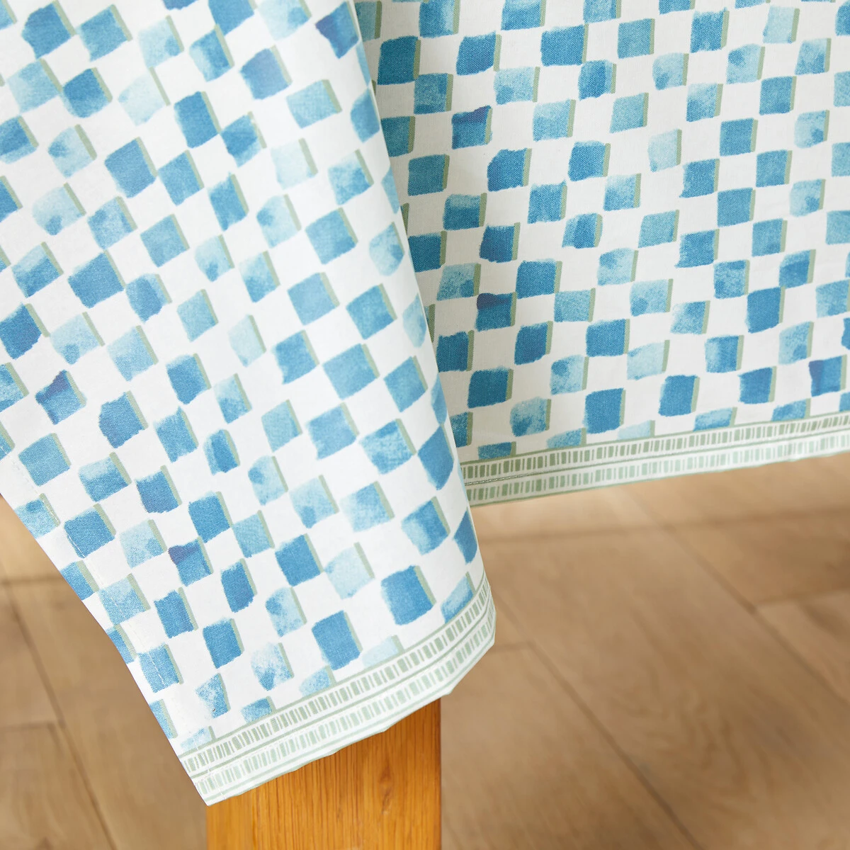 Nappe Type Toile Cirée, Pur Coton Souple, Rossano 4 Nappe Type Toile Cirée, Pur Coton Souple, Rossano – Image 2