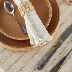 Nappe Coton/lin Tissé-teint, Lovnas -Ameublement De Maison 74d2c62f5ba116ed0ebdbc9d64d6073b