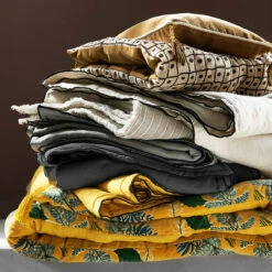 Boutis En Lin Lavé Kalong -Ameublement De Maison 76781e42b0ad29b926c60568c332e648