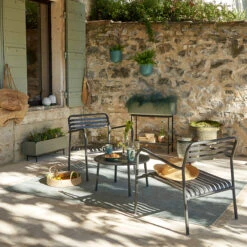 Set De Jardin En Aluminium Manni -Ameublement De Maison 76dddcd7c6d2487f801fb5b817560f0b