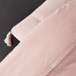 Couvre Lit Matelassé Uni En Coton Lavé Dojo -Ameublement De Maison 77d12ab547ab6455fb142498903d8fab