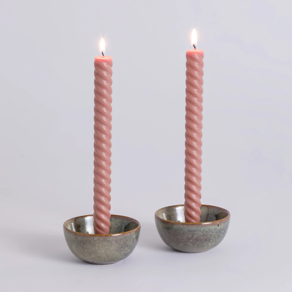 Lot De 2 Bougies Torsadées, Fabola 14 Lot De 2 Bougies Torsadées, Fabola – Image 12