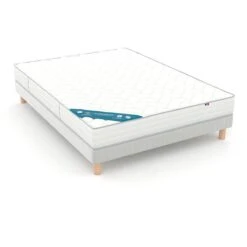 Ensemble Matelas Mousse HR Et Sommier à Lattes 7 Ensemble Matelas Mousse HR Et Sommier à Lattes -Ameublement De Maison 8382643653ae6da64712e308fc6f8f47