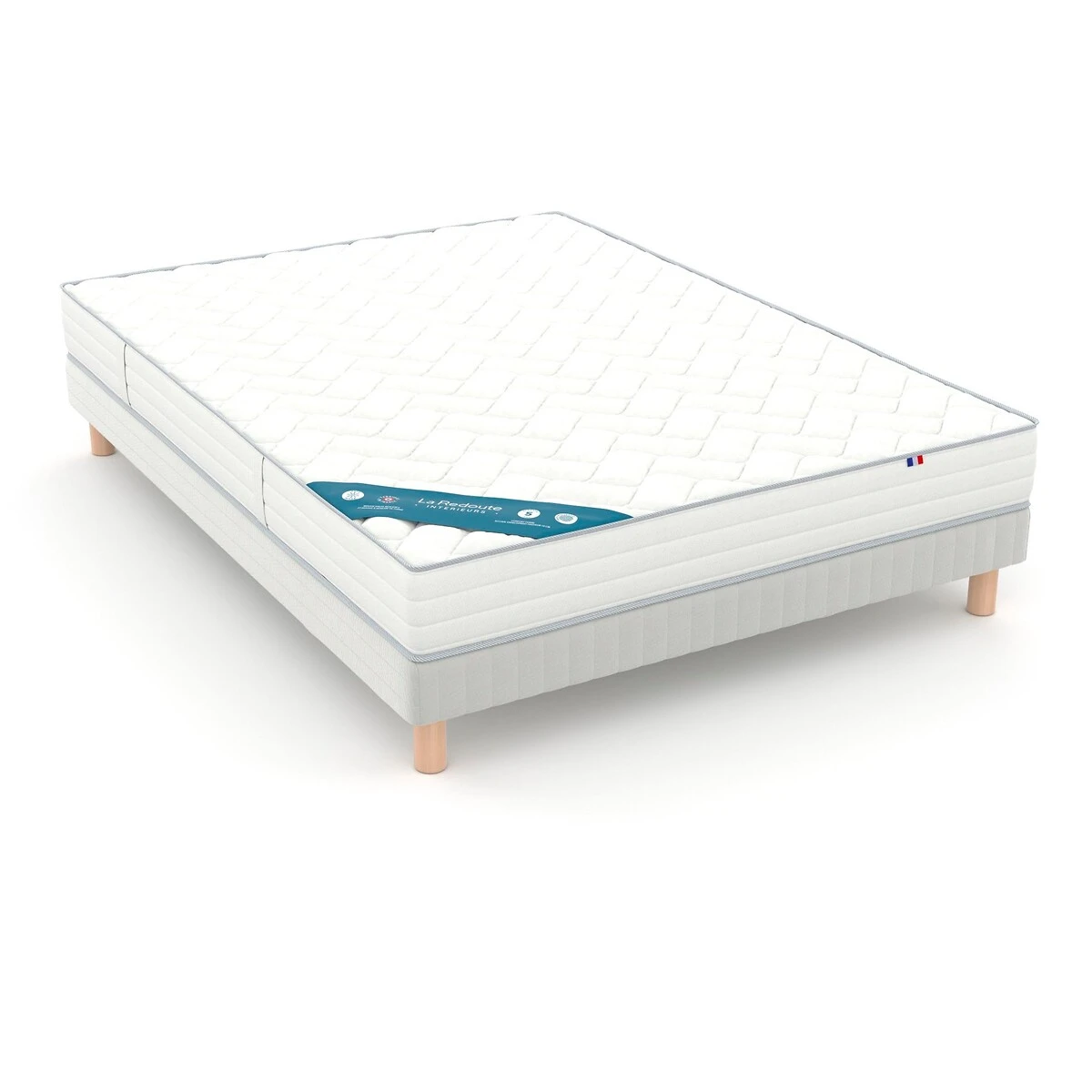 Ensemble Matelas Mousse HR Et Sommier à Lattes 5 Ensemble Matelas Mousse HR Et Sommier à Lattes – Image 3
