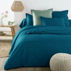 Drap Housse Percale Coton, Bonnet 35cm, Scenario -Ameublement De Maison 839b0239217260473382e7bdfd474c68