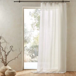 Voilage En Gaze De Lin, Elphir -Ameublement De Maison 83ad81732acfde2dc5212bd65f6f8c64