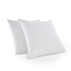 Lot De 2 Sous-taies Oreiller Cretonne Pur Coton